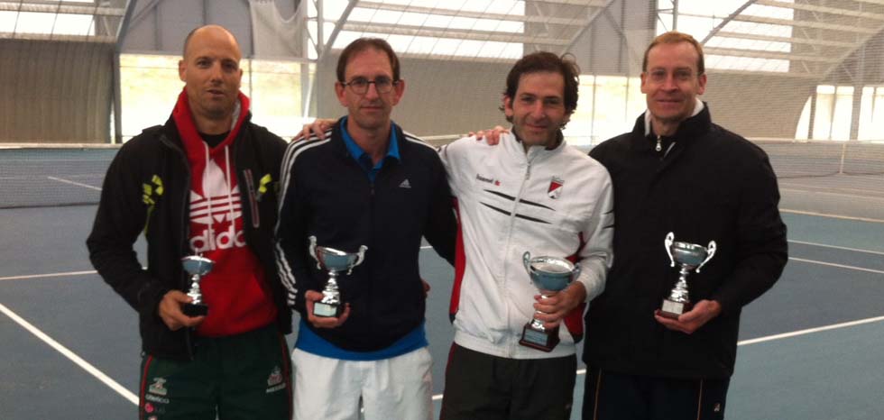 Federico Irujo, vencedor de la 1&ordf; prueba del 15&ordm; Circuito Veteranos +35